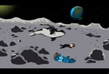 Dead on the moon