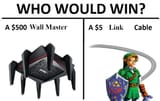 GAYMING ROUTER link wallmasterd zelda