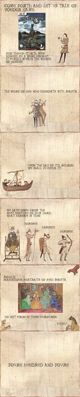overgrowth bayeux tapestry