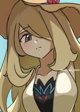 __cynthia_pokemon_and_1_more_drawn_by_kame_san__48cae6018eb1ed117506e0db3e40f822