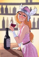 valkyrie at the bar
