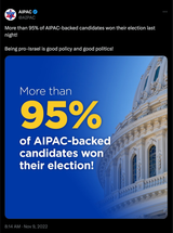 AIPAC+BACKED+DEMOCRATIC+CANDIDATES+ELECTION+MEDDLING