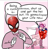 lucina cheating on spiderman