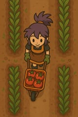 farm girl walk