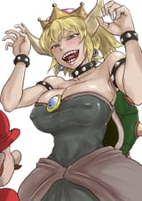 __mario_and_bowsette_mario_and_1_more_drawn_by_omote_uraura__50ce0cace0d27de4cde98880632ca716