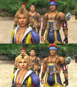 FFX Remaster Tidus Wakka