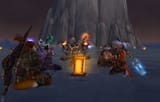 around the lantern