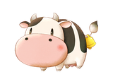 bubble cow