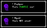 youre purple now
