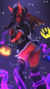 maid Hellene pantyshot