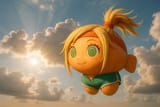 20250711_1902_Rikku Blimp in Sky_simple_compose_01jzxvhtrsfkbakwbdk4gn1400