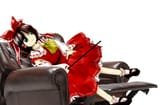 Touhou is reclining