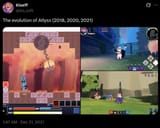 The evolution of Atlyss (2018, 2020, 2021)