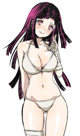 danganronpa_mikan_swimsuit