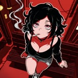 0852001-1girl, flat color, no lineart, blending,-OfficialStableDiffusionmadlyMixVol_v30
