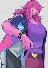 __kris_and_susie_deltarune_drawn_by_suurin_ksyaro__d5fe4e2102510986bf07461e98d12600