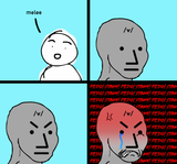 v every time melee is mentioned
