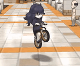 hex hopping on bike