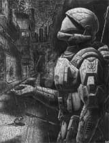 odst black and white