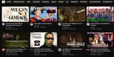 youtube homepage
