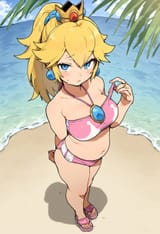 chubby beach peach
