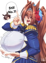 There goes a clock