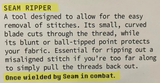seam