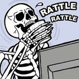 skeleton-good-morning