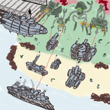 Allied Front vs. Martian Axis