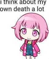 anime death think