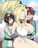 __venusmon_player_character_and_player_character_digimon_and_2_more_drawn_by_maho_malice__sample-3e6ed5f81b5140eb1665e03bae742d82