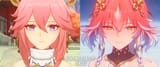 Yae Miko vs Changli model