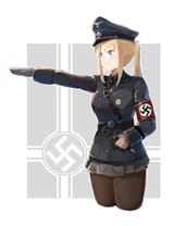 cute aryan salute