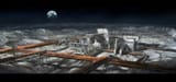 moon industrial facility