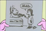 Meat touching