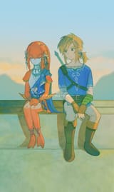 __link_and_mipha_the_legend_of_zelda_and_1_more_drawn_by_maruta_maruta__167788a18947e1b920d3b6888b8417d7