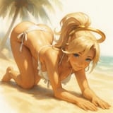 20250713_2255_Relaxed Beach Pose_remix_01k02s39mees4bstdmnqnm3tdq