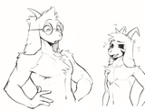 Asriel Ralsei reversed