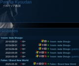 Parthia Kyoudan vndb