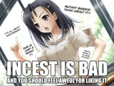 incest is bad