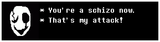 gaster schizo