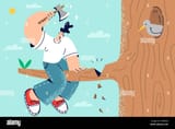 stupid-alegria-cutting-branch-on-which-he-sit