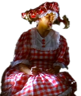rimmer in a dress