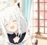 laughing