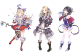 flat ojou-sama best friends