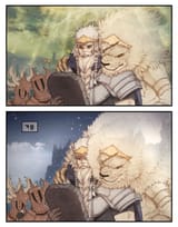 __godfrey_first_elden_lord_crucible_knight_and_serosh_elden_ring_drawn_by_donar0217__c9853635a9c25bc88dc77dede6e1d493