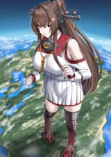 __yamato_and_yamato_kai_ni_kantai_collection_drawn_by_cliov__8398452f5847b0e8f38e4fdc74e9a36e