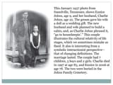 This+January+1937+photo+from+Sneedville,+Tennessee,+shows+Eunice+Johns,+age+9,+and+her+husband,+Charlie+Johns,+age+22.-2743130739