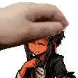 Cocona_headpat