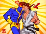 __ryu_and_cyclops_street_fighter_and_3_more_drawn_by_ianfay_art__b696c49021fd717bb2bb707473883a94